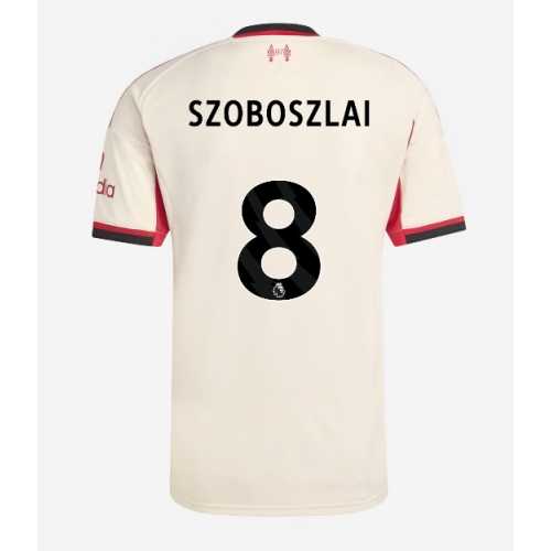 Billige Fotballdrakt Liverpool Dominik Szoboszlai #8 Replika Bortedrakt 2025-26 Kortermet Billige Fotballdrakt Liverpool Dominik Szoboszlai #8 Replika Bortedrakt 2025-26 Kortermet